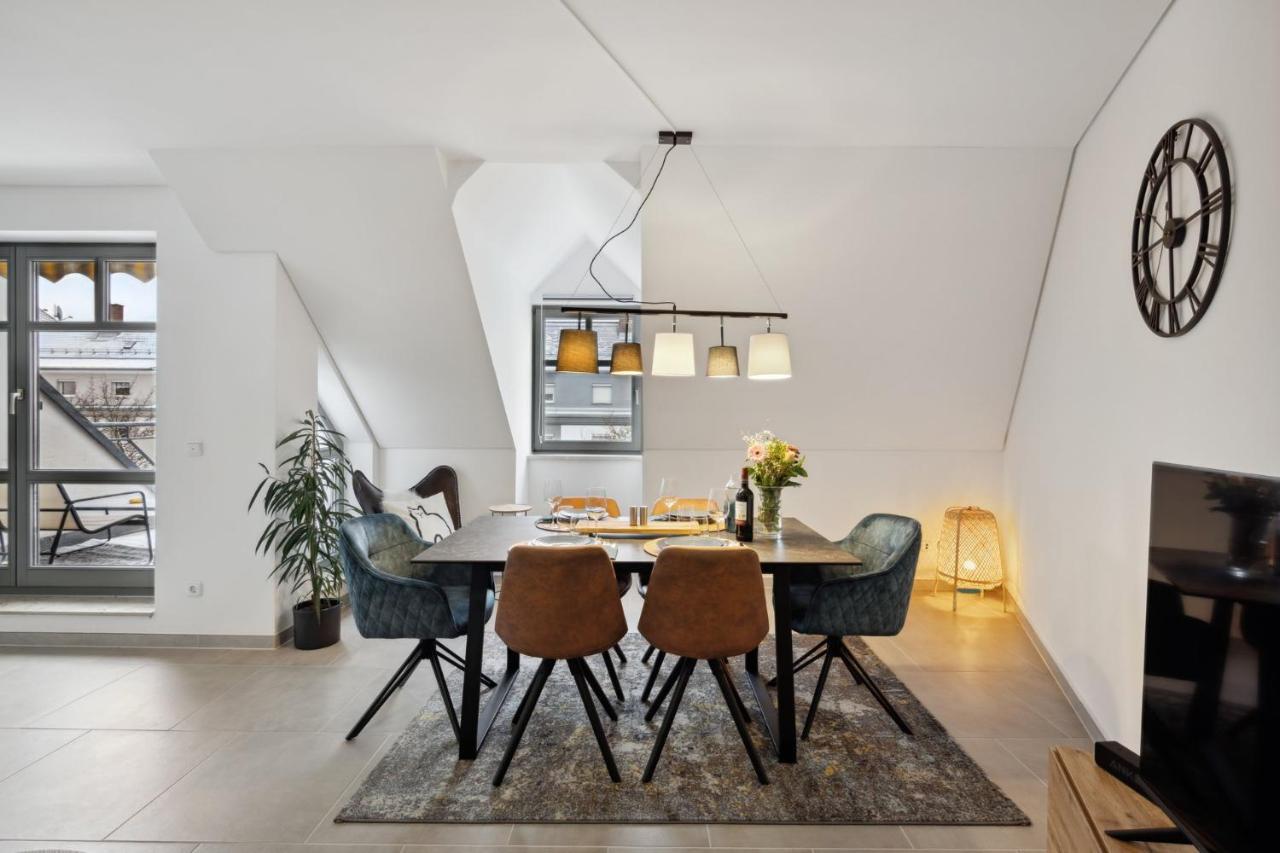 Smooth Living Apartments Augsburg Lechhausen - Free Parking ภายนอก รูปภาพ